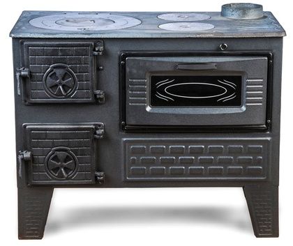 Отопительно-варочная печь МастерПечь ПВ-04 с духовым шкафом, 7,5 кВт в Махачкале