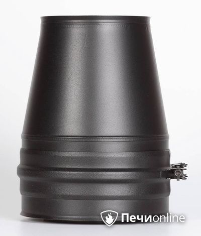 Комплектующие дымохода Schiedel Конус д.150 PM25 (Черный) Permetr в Махачкале