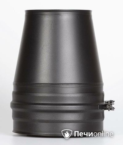 Комплектующие дымохода Schiedel Конус д250 PM25 (Черный) Permetr в Махачкале