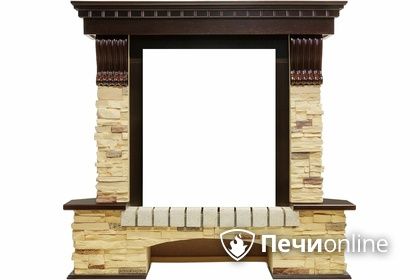 Портал для электрокамина Royal Flame Pierre Luxe угловой сланец под классический очаг в Махачкале