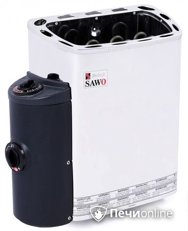 Электрокаменка для сауны Sawo Mini MN-30NB-Z со встроенным пультом управления в Махачкале