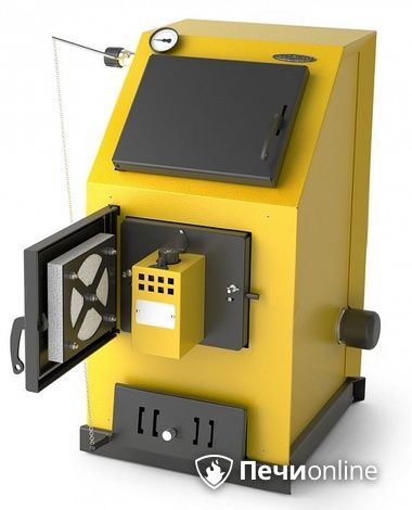 Комбинированный котел TMF Оптимус Газ Электро 20кВт АРТ ТЭН 6кВт желтый в Махачкале