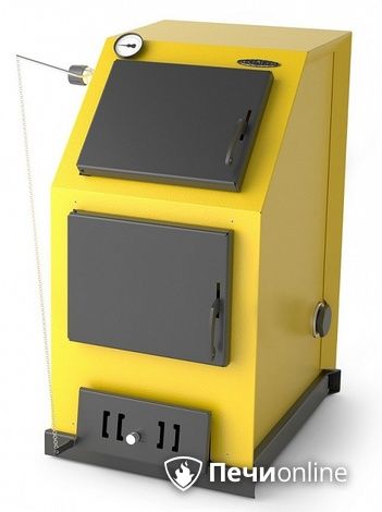 Твердотопливный котел TMF Оптимус Автоматик 25кВт АРТ под ТЭН желтый в Махачкале