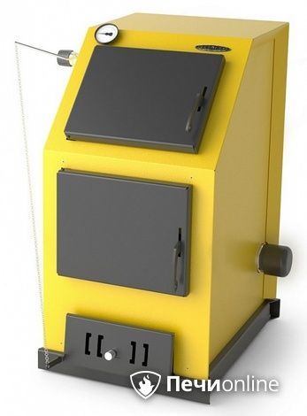 Твердотопливный котел TMF Оптимус Электро 25кВт АРТ ТЭН 6кВт желтый в Махачкале